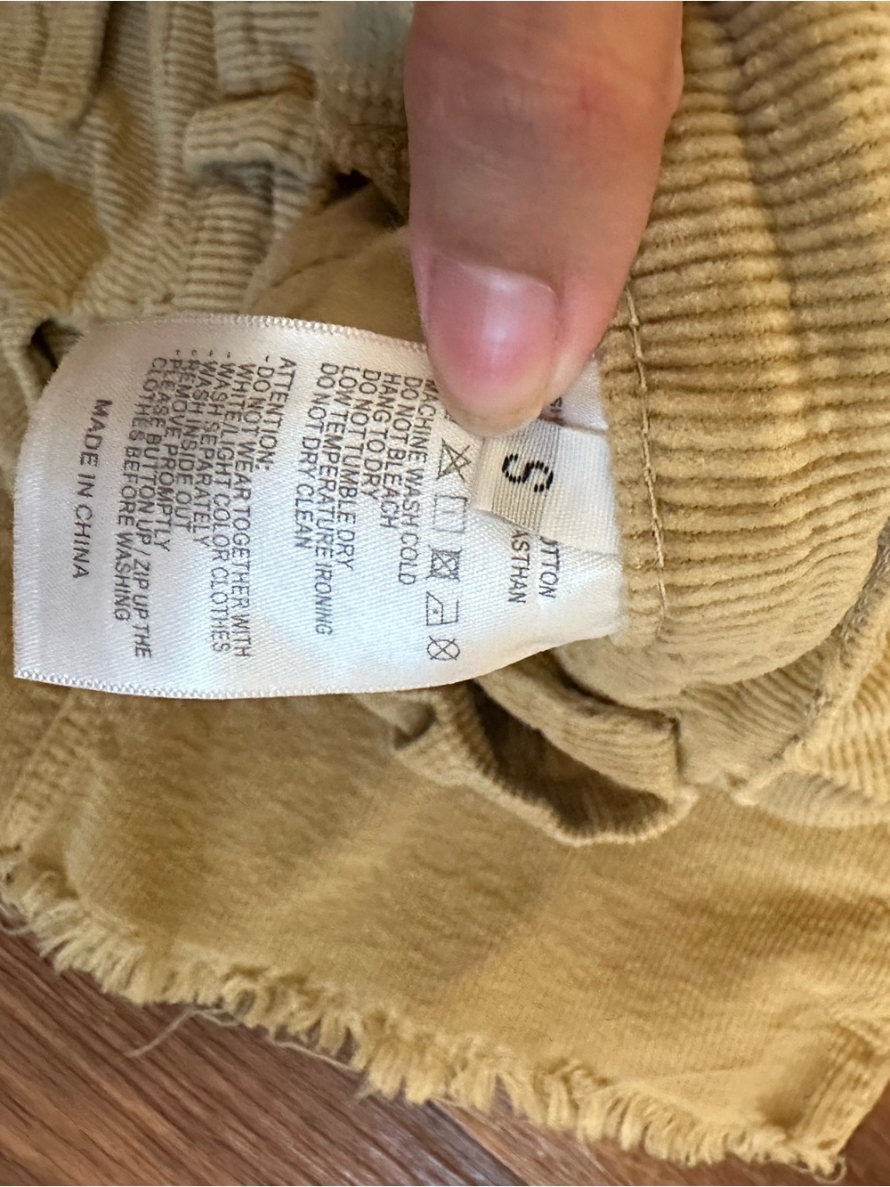 Mustard Corduroy A-Line Skirt - Women's - Picture 2 of 3